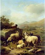 unknow artist Sheep 083 china oil painting reproduction